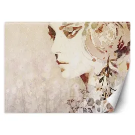 fototapeta-abstrakcyjna-twarz-kobiety-w-jesiennych-barwach-150x105