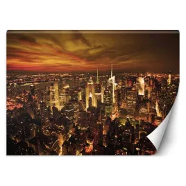 fototapeta-3d-nocny-manhattan-widok-z-lotu-450x315