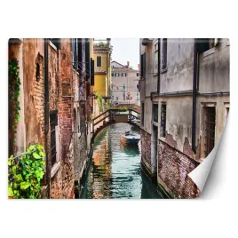 fototapeta-3d-wenecja-most-i-gondola-kanal-450x315