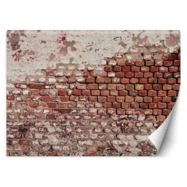 fototapeta-3d-sciana-stary-ceglany-mur-450x315
