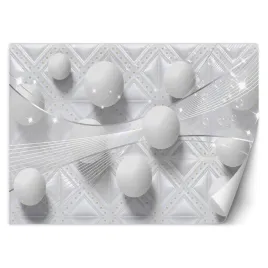 fototapeta-3d-kule-na-teksturze-abstrakcja250x175