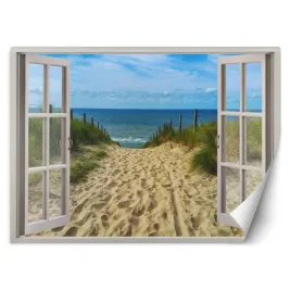 fototapeta-3d-okno-sciezka-nad-morze-plaza-280x200