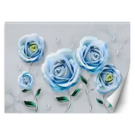 fototapeta-niebieskie-roze-malowane-3d-400x280
