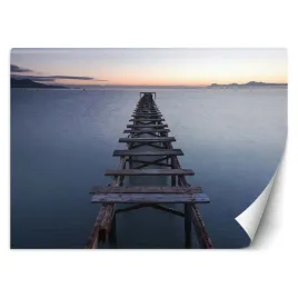 fototapeta-3d-jezioro-z-pomostem-woda-450x315