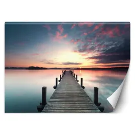 fototapeta-3d-pomost-nad-woda-jeziorem-250x175