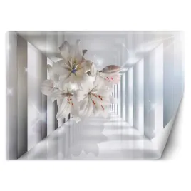 fototapeta-kwiaty-w-korytarzu-3d-450x315-abstrakcj