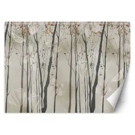 fototapeta-drzewa-kwiaty-i-motyle-400x280