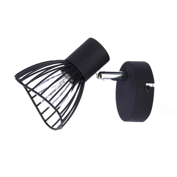 czarna-lampa-scienna-kinkiet-na-sciane-loft-abazur-azurowy-klatka-1x40w-srednica-szerokosc-klosza-8-cm
