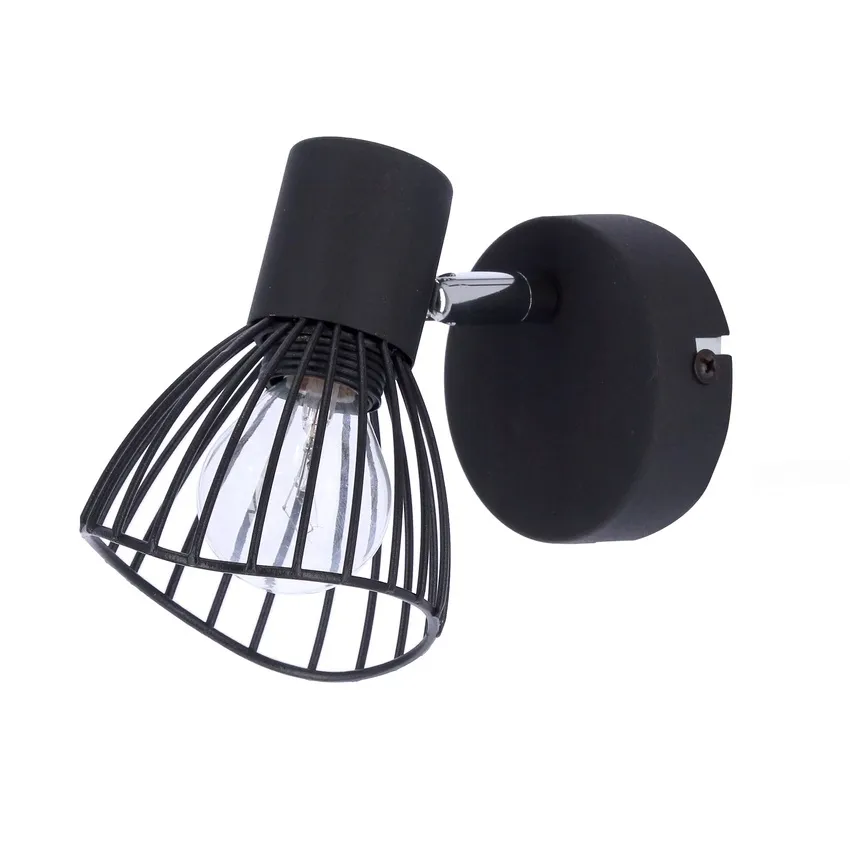 czarna-lampa-scienna-kinkiet-na-sciane-loft-abazur-azurowy-klatka-1x40w