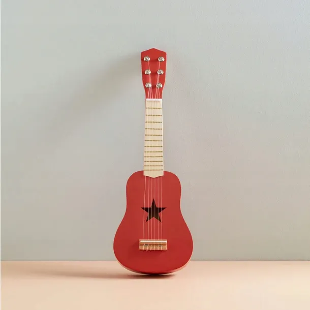 kids-concept-gitara-dla-dziecka-red-czerwona-stan-nowy