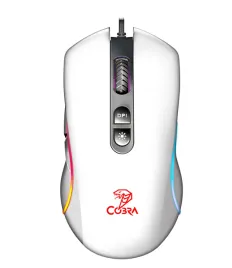 mysz-przewodowa-cobra-gm30rgb-horwin-biala-optyczna-4000-dpi-gamingowa