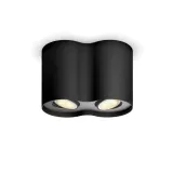 spot-okragly-philips-hue-czarny-barwa-swiatla-bialy