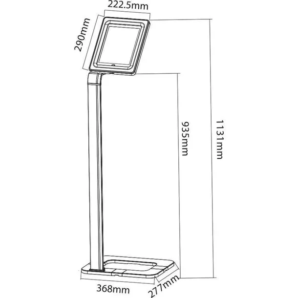 uchwyt-statyw-techly-srebrny-rodzaj-statyw