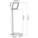 uchwyt-statyw-techly-srebrny-rodzaj-statyw