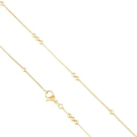 lancuszek-z-kuleczkami-xuping-45-cm