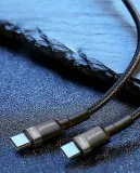 feegar-evolution-kabel-usb-c-typ-c-100w-5a-pd-quick-charge-3-0-przewod-nylo-stan-nowy-zlacza-usb-typ-c-usb-typ-c