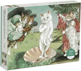 puzzle-galison-birth-of-venus-meowsterpiece-of-western-art-1000-elementow