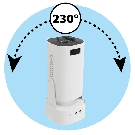 projektor-led-kiano-vision-bialy