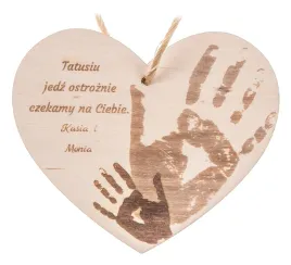 zawieszka-do-auta-serce-dla-taty-jedz-ostroznie