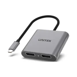 unitek-adapter-usb-c-na-2x-displayport-1-4-8k-60hz-4k-120hz-2-obrazy