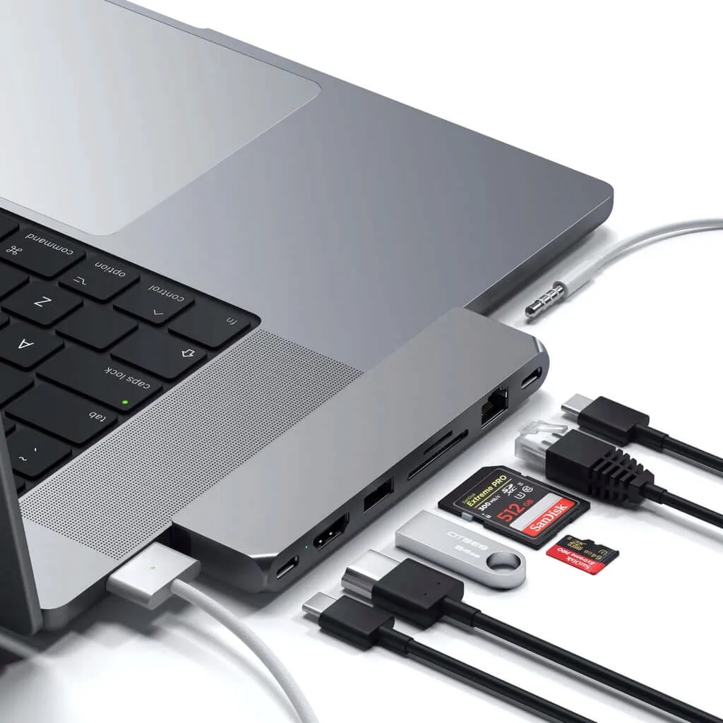 hub-satechi-pro-max-do-macbook-usb-typu-c-szary