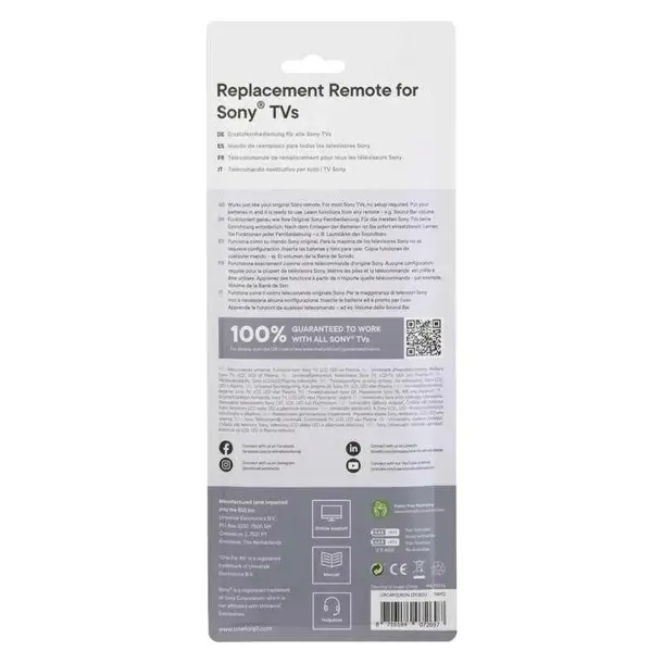 pilot-one-for-all-urc4912-czarny-przeznaczenie-tv-waga-z-opakowaniem-0-21-kg