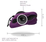 poduszka-podrozna-cabeau-evolution-cool-czarno-czerwony-glebokosc-produktu-24-7-cm