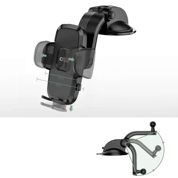 tech-protect-v3-universal-dashboard-car-mount-black-waga-z-opakowaniem-0-3-kg-stan-nowy