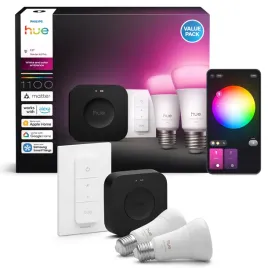 2x-zarowka-led-e27-8-1w-1100lm-rgb-mostek-bridge-pro-pilot-philips-hue