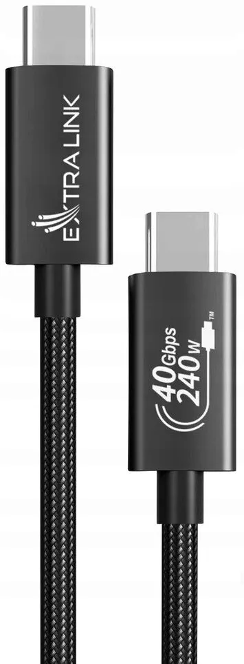 kabel-extralink-usb-typ-c-usb-typ-c-2-m-czarny