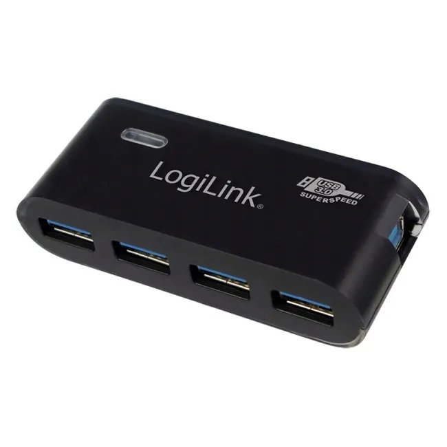 logilink-4-portowy-czarny