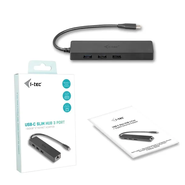 hub-usb-i-tec-c31gl3slim-3-portow-waga-z-opakowaniem-0-05-kg-kod-producenta-c31gl3slim
