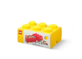 pojemnik-klocek-lego-brick-6-zolty