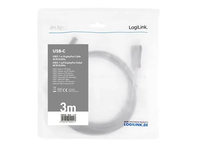 kabel-usb-c-displayport-4k-60hz-thunderbolt-3-3m-marka-logilink