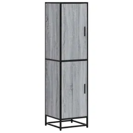 kredens-szary-dab-sonoma-355-x-35-x-139-cm-z-metalowa-rama