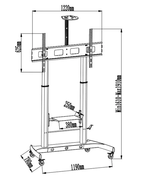 podstawa-tv-techly-ica-tr45-model-ica-tr45