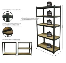 regal-metalowy-garazowy-magazynowy-czarny-180x90x45cm-5x150kg-oleo