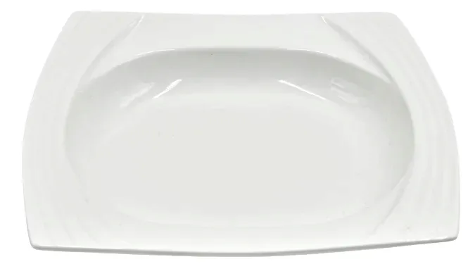 talerz-gleboki-geometric-bialy-23-cm
