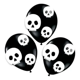 dekoracja-czaszki-na-balonach-czarno-biala-3-szt