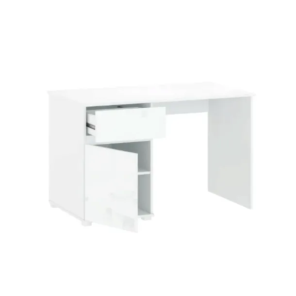 lingo-biurko-1d1s-120-bialy-polysk-glebokosc-mebla-67-cm