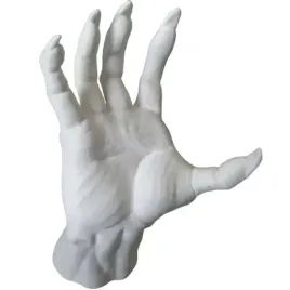 dekoracja-reka-z-pazurami-biala-14-cm