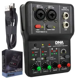 dna-mix-2-mikser-audio-2-kanalowy-interfejs-usb-hi-z-phantom-48v