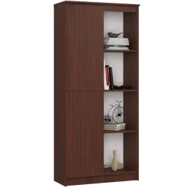 duzy-regal-do-przechowywania-8-polek-1-drzwi-wenge