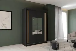 szafa-costa-z-lamelkami-i-lustrem-hit-200-cm-czarna-lamele-votan