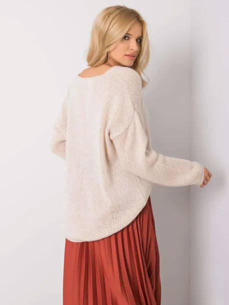 bezowy-sweter-oversize-stella-och-bella-wzor-dominujacy-inny-wzor-brak
