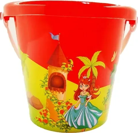 wiaderko-zestaw-do-piasku-7-elementow-red-stan-nowy