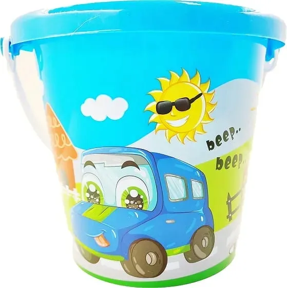 wiaderko-zestaw-do-piasku-7-elementow-blue-stan-nowy