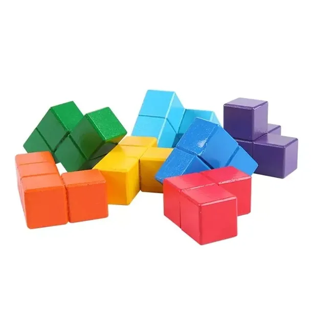 kostka-tetris-rubik-3d-material-drewno-stan-nowy
