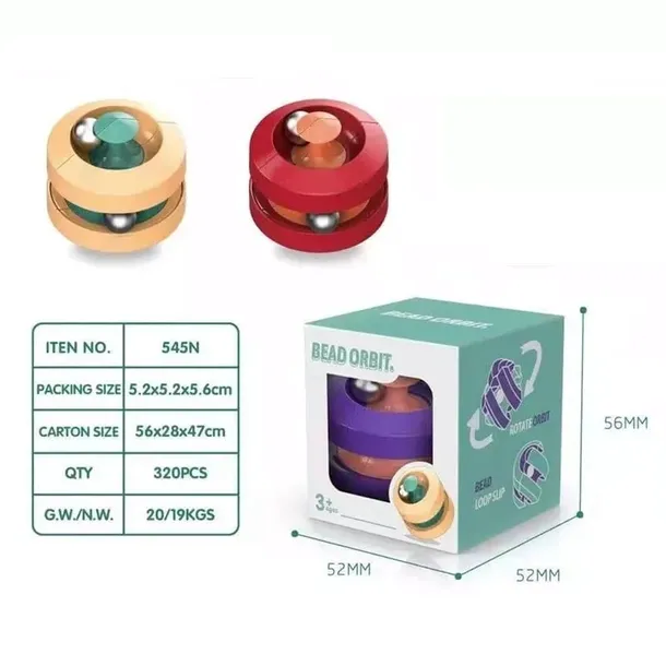 fidget-antystresowy-bead-orbit-czerwona-stan-nowy