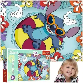 lilo-i-stich-puzzle-30-elementow-lilo-and-stitch-na-wakacjach-trefl-18305